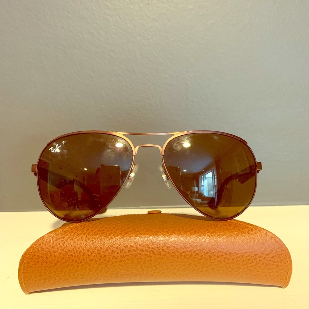 Polarized Brown Aviators